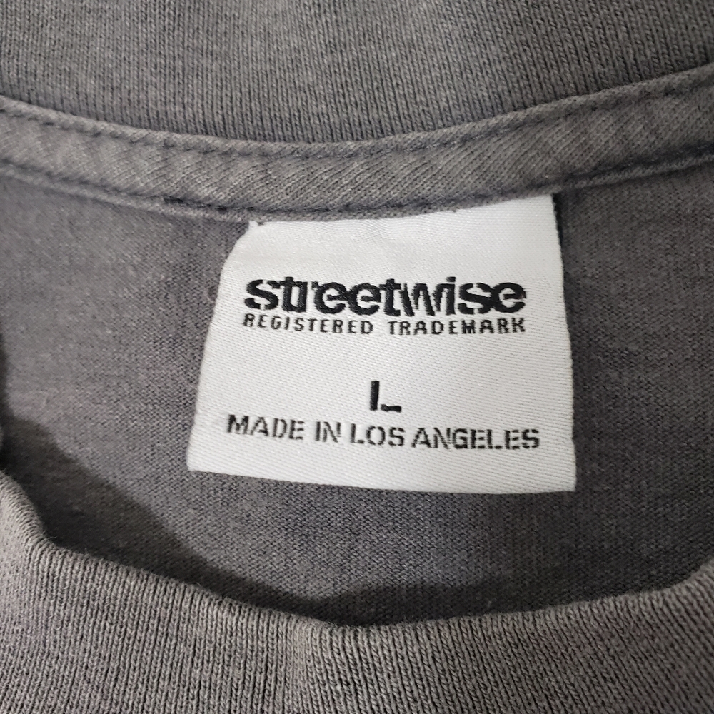 Streetwise Clothing Los Angeles Play to Win All In T-Shirt Men's Gray Large - Picture 4 of 8